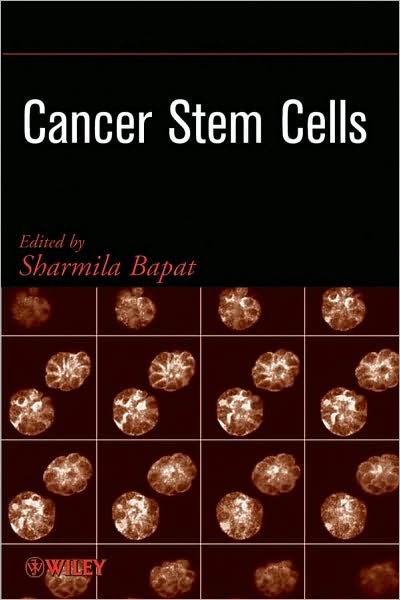 Cover for SA Bapat · Cancer Stem Cells: Identification and Targets (Inbunden Bok) (2008)