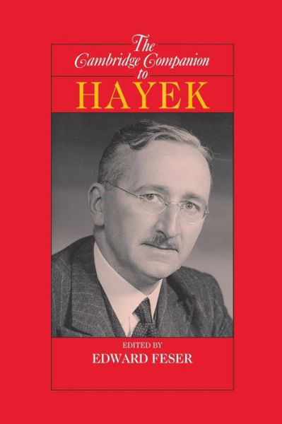 Cover for Edward Feser · The Cambridge Companion to Hayek - Cambridge Companions to Philosophy (Taschenbuch) (2006)