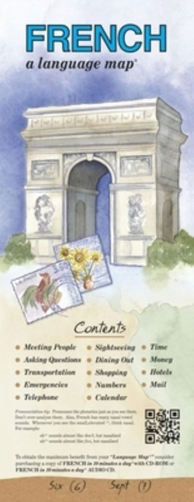 Cover for Kristine K Kershul · French a Language Map (Paperback Book) (1999)