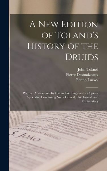 Cover for John 1670-1722 Toland · A New Edition of Toland's History of the Druids (Hardcover Book) (2021)