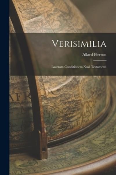Cover for Allard Pierson · Verisimilia (Book) (2022)