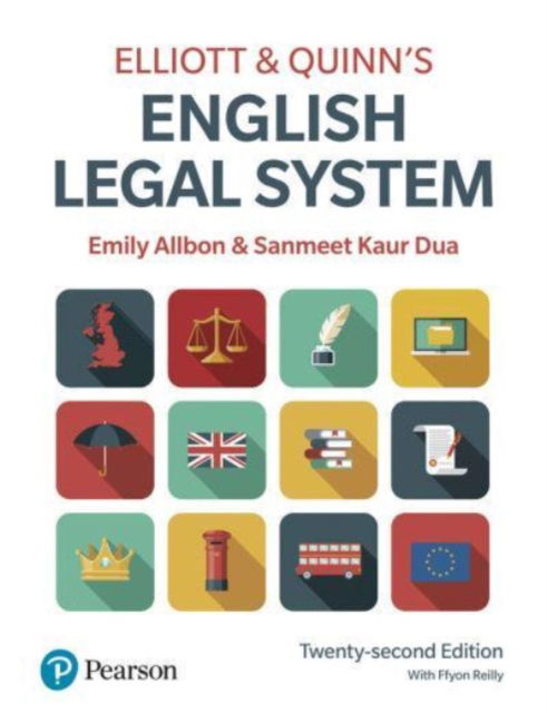 Cover for Emily Allbon · Elliott &amp; Quinn's English Legal System (Paperback Book) (2024)