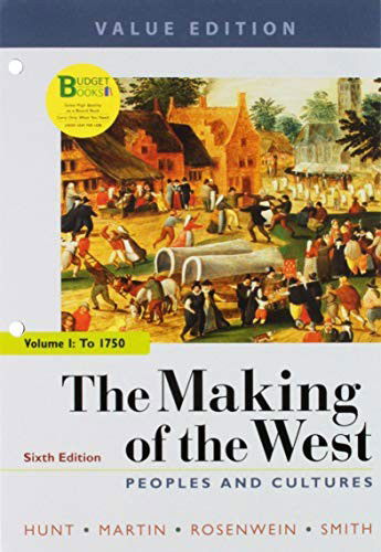 Cover for Lynn Hunt · Loose-leaf Version of The Making of the West, Value Edition, Volume 1 Peoples and Cultures (Loose-leaf) (2018)