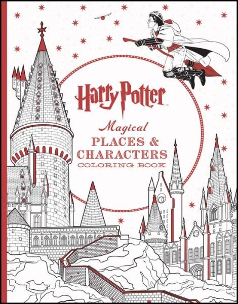 Cover for Scholastic · Harry Potter Magical Places &amp; Characters Coloring Book (Taschenbuch) (2016)