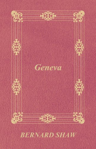 Cover for Bernard Shaw · Geneva (Paperback Book) (2006)