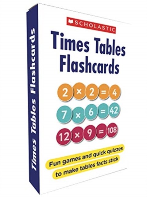 Cover for Scholastic · Times Tables Flashcards - National Curriculum Times Tables (Flashkort) (2020)