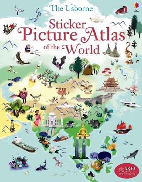 Cover for Sam Baer · Sticker Picture Atlas of the World - Sticker Picture Atlas (Pocketbok) (2013)