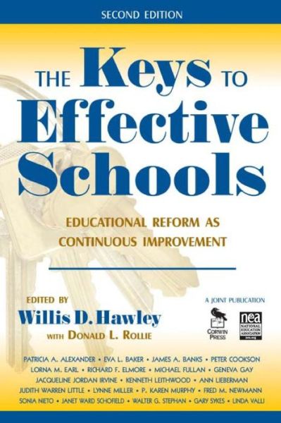 Cover for Hawley, Willis,d, · The Keys to Effective Schools: Educational Reform as Continuous Improvement (Paperback Book) [2 Revised edition] (2006)