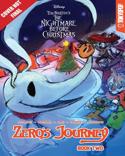 Cover for D.J. Milky · Disney Manga: Tim Burton's The Nightmare Before Christmas - Zero's Journey Graphic Novel, Book 2 - Zero's Journey GN series (Paperback Bog) (2019)