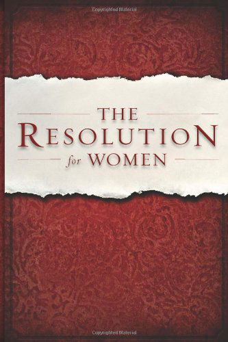 Cover for Priscilla Shirer · The Resolution for Women (Paperback Book) [Original edition] (2011)