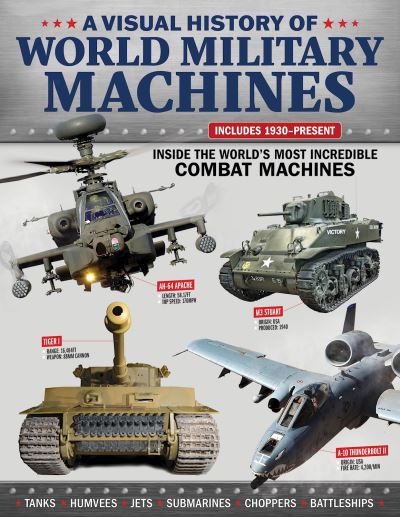 Cover for Visual History of World Military Machines: Inside the World's Most Incredible Combat Machines (Paperback Book) (2023)