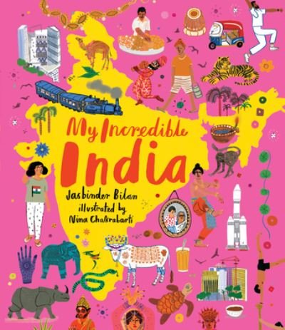 Cover for Jasbinder Bilan · My Incredible India (Book) (2023)