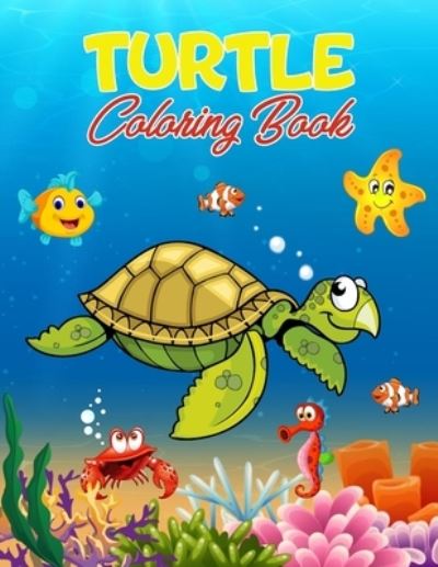 Cover for Mandy Kaumann · Turtle Coloring Book (Paperback Book) (2021)