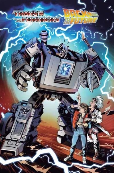 Cover for Cavan Scott · Transformers / Back To The Future (Taschenbuch) (2021)
