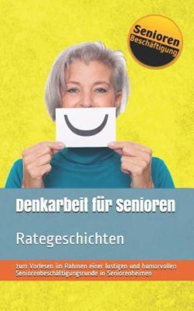 Cover for T E Jakob · Denkarbeit F r Senioren (Paperback Bog) (2019)