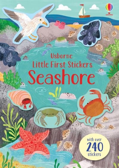 Little First Stickers Seashore - Jessica Greenwell - Livros - Usborne Publishing, Limited - 9781805071013 - 5 de setembro de 2023