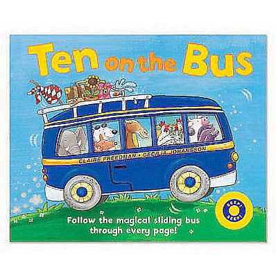 Ten on the Bus - Cecilia Johansson - Books - Little Tiger Press Group - 9781845064013 - June 1, 2007