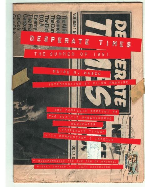 Cover for Maire M Masco · Desperate Times: the Summer of 1981 (Paperback Book) (2015)