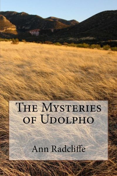 Cover for Ann Ward Radcliffe · The Mysteries of Udolpho (Paperback Book) (2018)