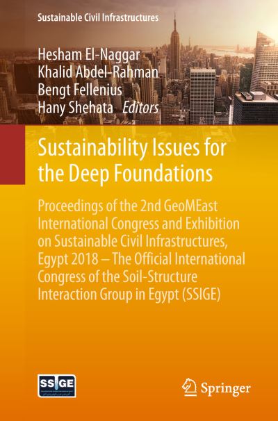 Cover for Sustainability Issues for the Deep Foundations (Book) [1st ed. 2019 edition] (2018)