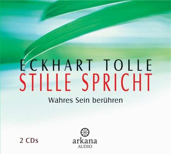 Cover for Eckhart Tolle · CD Stille spricht (CD)
