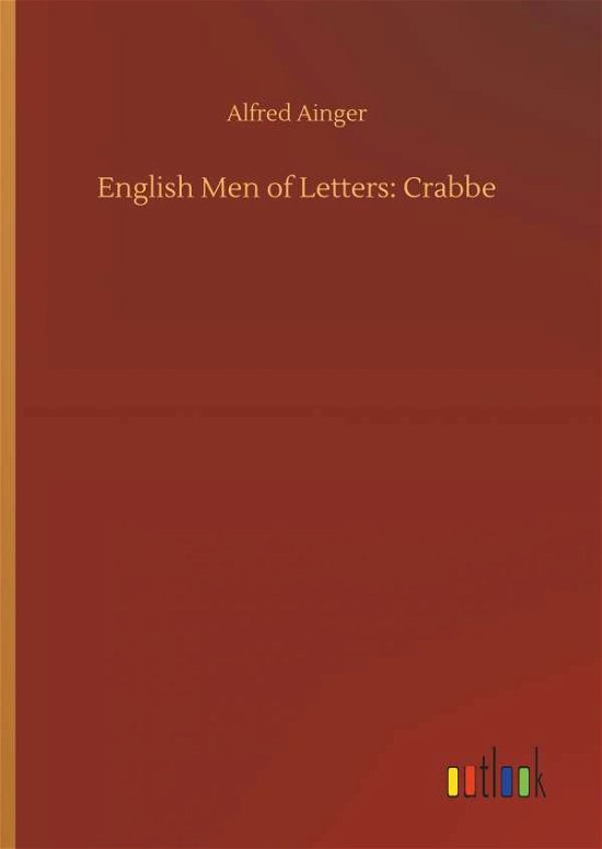 Cover for Ainger · English Men of Letters: Crabbe (Bok) (2019)