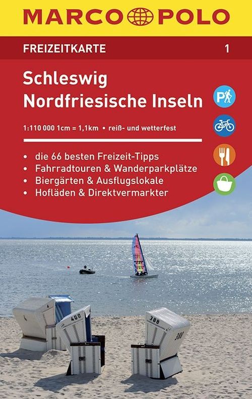 Marco Polo Freizeitkarte: Schleswig, Nordfriesische Inseln - Mair-Dumont - Books - Marco Polo - 9783829743013 - October 2, 2015