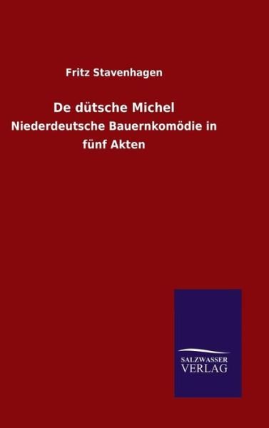 Cover for Stavenhagen · De dütsche Michel (Buch) (2016)