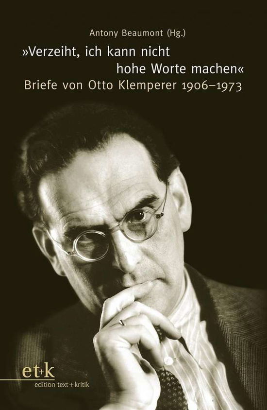 Cover for O. Klemperer · Verzeiht,ich kann ni.hohe (Book)