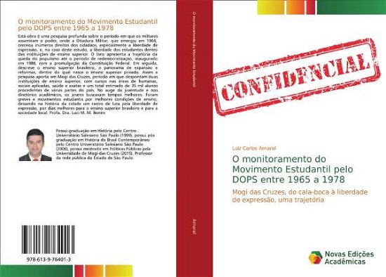 Cover for Amaral · O monitoramento do Movimento Est (Book)