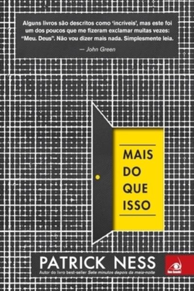 Cover for Patrick Ness · Mais do que Isso (Taschenbuch) (2020)