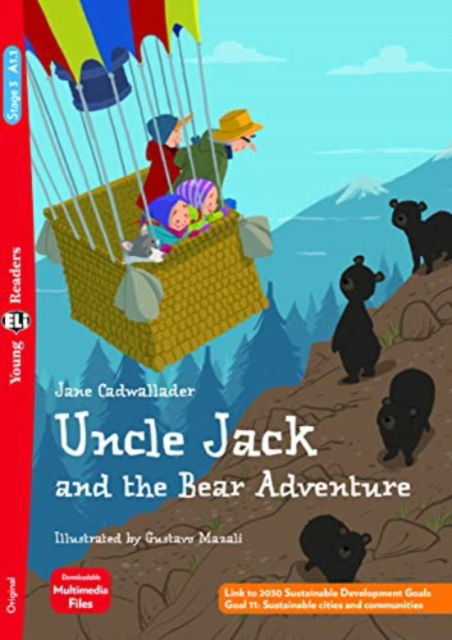 Cover for Jane Cadwallader · Young ELI Readers - English: Uncle Jack and the Bear Adventure + downloadable mu (Paperback Book) (2022)