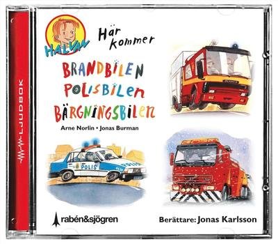 Cover for Arne Norlin · Halvan: Här kommer brandbilen, polisbilen, bärgningsbilen (tre berättelser) (Hörbok (CD)) (2012)