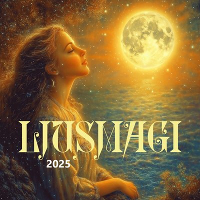 Cover for Paneter · Ljusmagi 2025 (väggkalender) (Oracle cards) (2024)