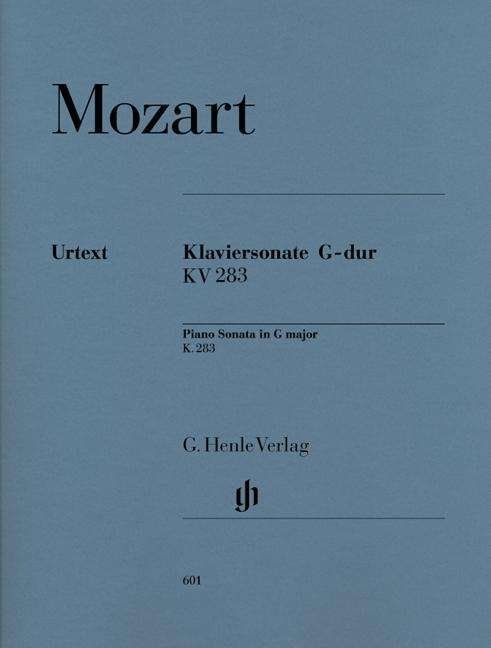 Cover for Mozart · Klaviersonate G-Dur KV 283.HN601 (Bok) (2018)