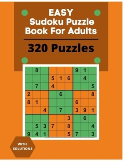 Cover for Houss Edition · 320 Easy Sudoku Puzzle Book For Adults (Paperback Book) (2021)