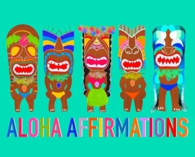 Cover for T Gabriel · Aloha Affirmations (Hardcover Book) (2022)