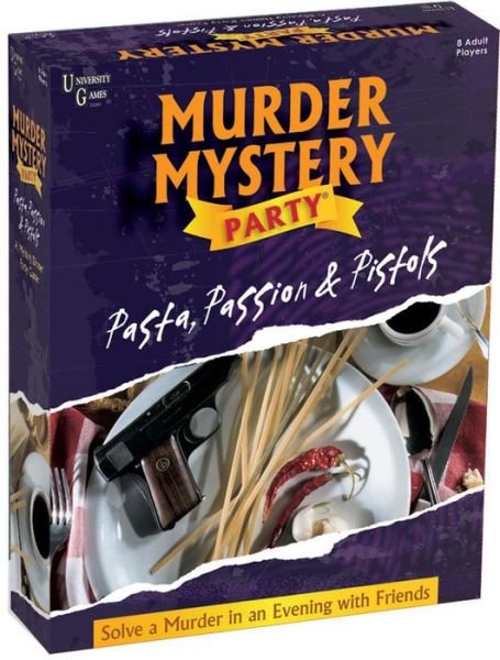 Cover for Pasta, Passion and Pistols Party Game (Paperback Book) (2023)
