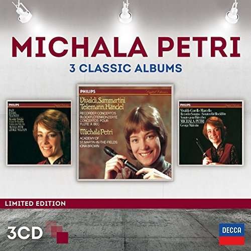 Cover for Michala Petri · Three Classic Albums (CD) [Limited edition] (2015)