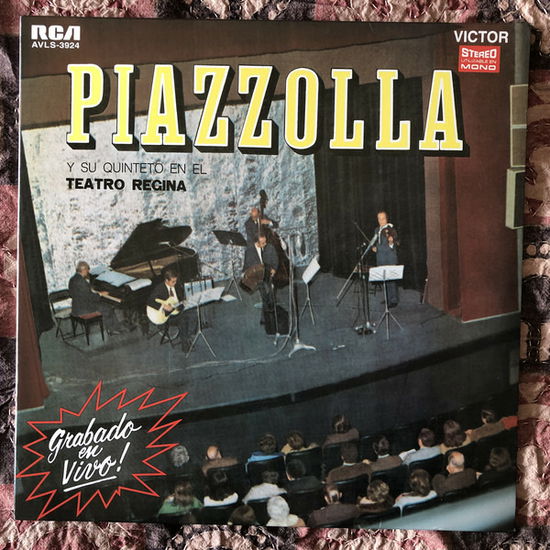 En El Teatro Regina - Astor Piazzolla - Música - SON - 0190758218014 - 20 de abril de 2018