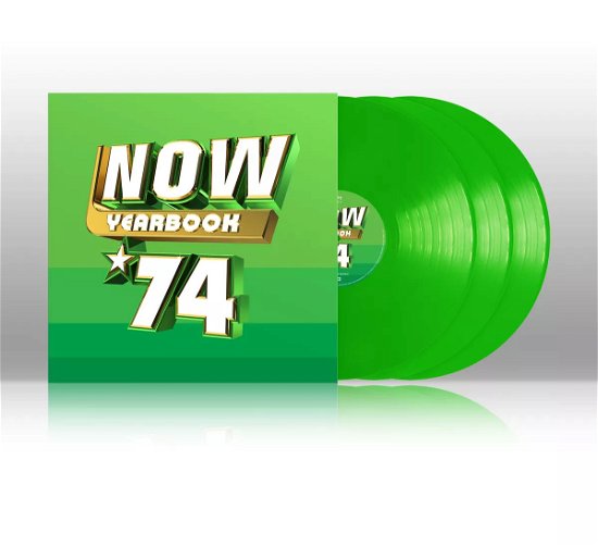 Cover for Now Yearbook 1974 / Various (LP) [Green Coloured edition] (2024)