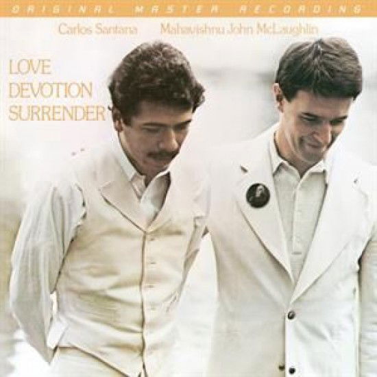 Cover for Carlos Santana &amp; Mahavishnu John McLaughlin · Love Devotion Surrender (LP) [Audiophile edition] (2024)