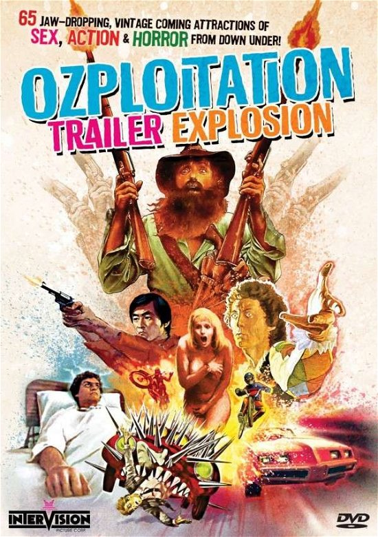 Cover for DVD · Ozploitation Trailer Explosion (DVD) (2020)