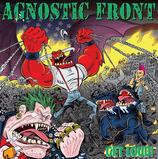 Cover for Agnostic Front · Get Loud (LP) [Coloured edition] (2019)