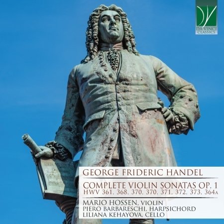 Cover for Handel / Hossen,mario / Barbareschi / Kehayova · Handel: Complete Violin Sonatas Op 1 (CD) (2020)