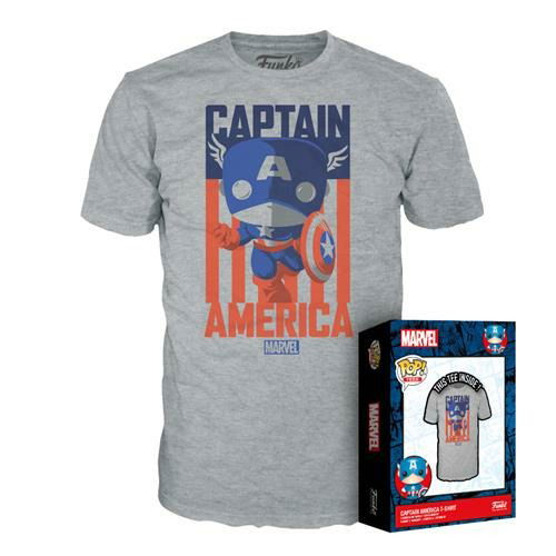 captain america funko tee