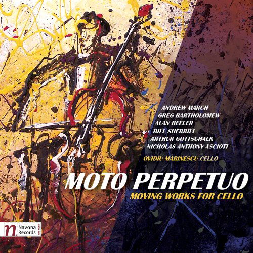 Cover for March / Marinescu / Trolier · Moto Perpetuo: Moving Works for Cello (CD) [Enhanced edition] (2013)