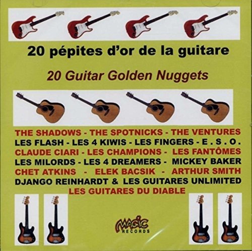 Cover for 20 Pepites D'or De La Guitare (CD) (2014)