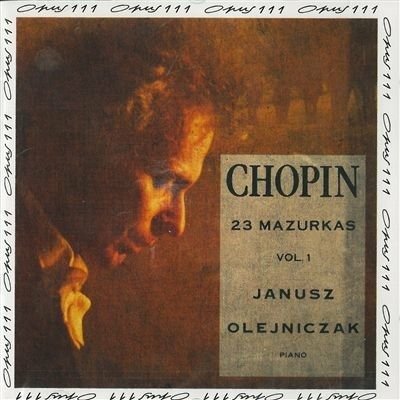 Cover for Fryderyk Chopin  · Mazurca N.1 &gt; N.23 (CD)
