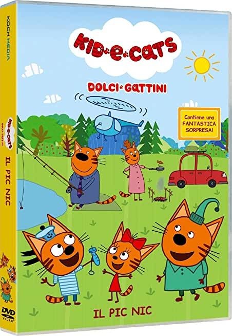 Cover for Kid-E-Cats · Kid-e-cats - Dolci Gattini - Il Pic Nic (DVD) (2020)